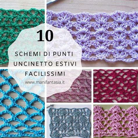 Punti all’uncinetto: tutti i miei video, schemi e tutorial da fare a .